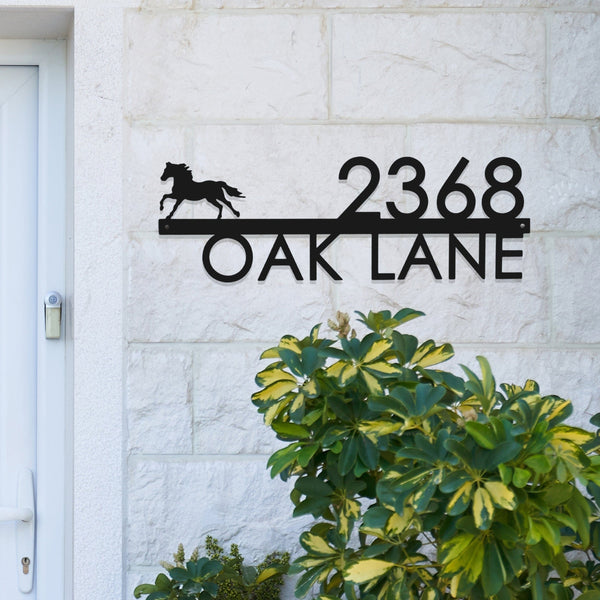 [COL] Modern Outdoor House Numbers - 9 Styles - Personalized Address Signs for House