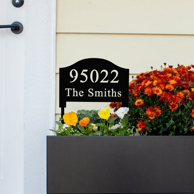 [COL] Address Yard Signs with Stakes - Address Signs for Houses for Ground