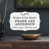 [COL] Classic Memorial Plaque - Graveyard Decoration Plaque for Cemetery