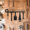 [COL] No One Else Measures Up to Dad Family Name Sign - Custom Fathers Day Gifts