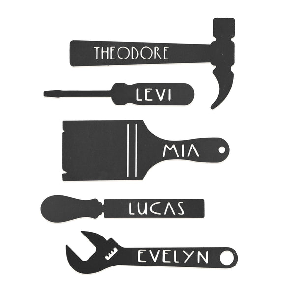 [COL] No One Else Measures Up to Dad Family Name Sign - Custom Fathers Day Gifts