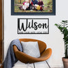 [COL] This is Us Family Name Sign - House Name Sign Metal Wall Decor