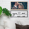 [COL] So Happy Together Personalized Name Sign - You And Me sign for bedroom or wedding