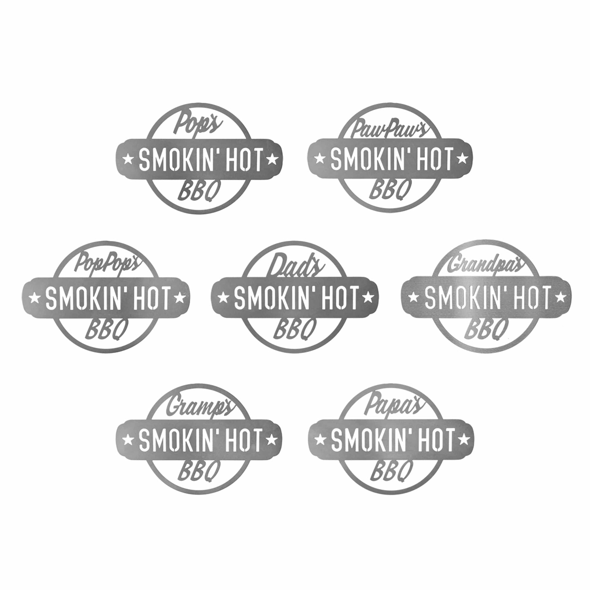 [COL] Smokin' Hot Plaques - Personalized Outdoor Hanging Barbecue Signs