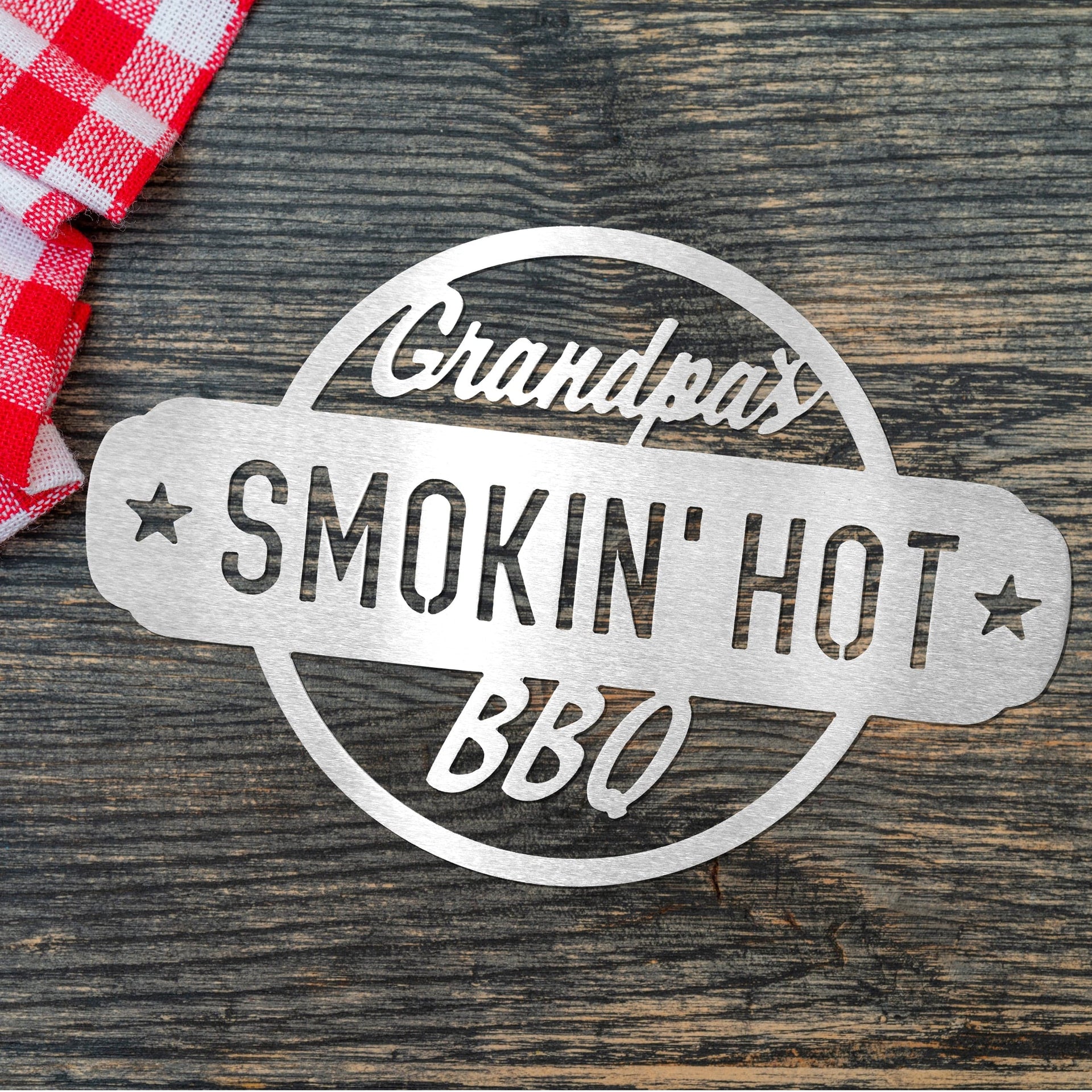 [COL] Smokin' Hot Plaques - Personalized Outdoor Hanging Barbecue Signs