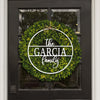 [COL] Chandler Family Sign - 4 Sizes - Personalized Circle Family Name Sign