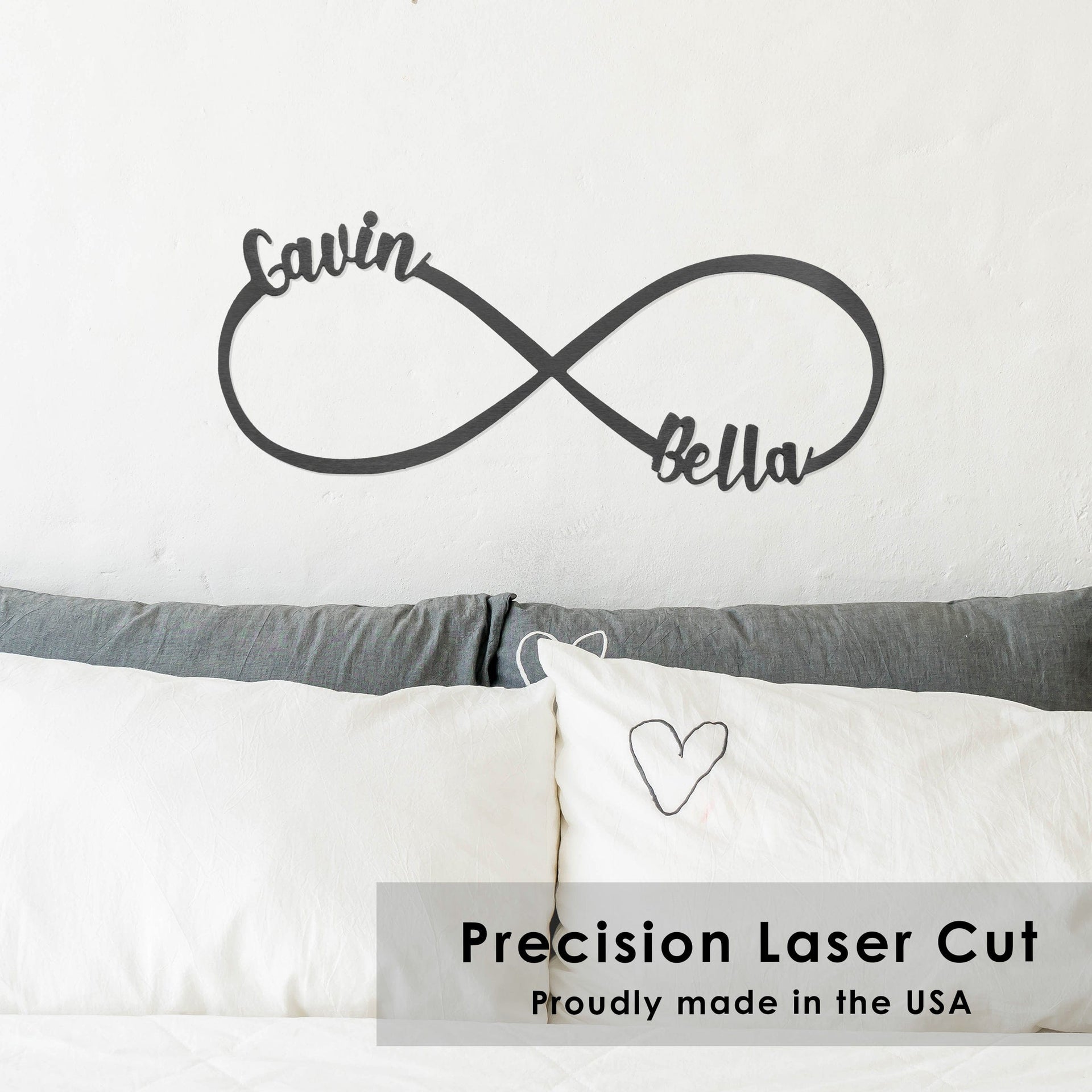 [COL] Infinity Sign- bedroom wall decor for couples, anniversary and wedding, eternity symbol