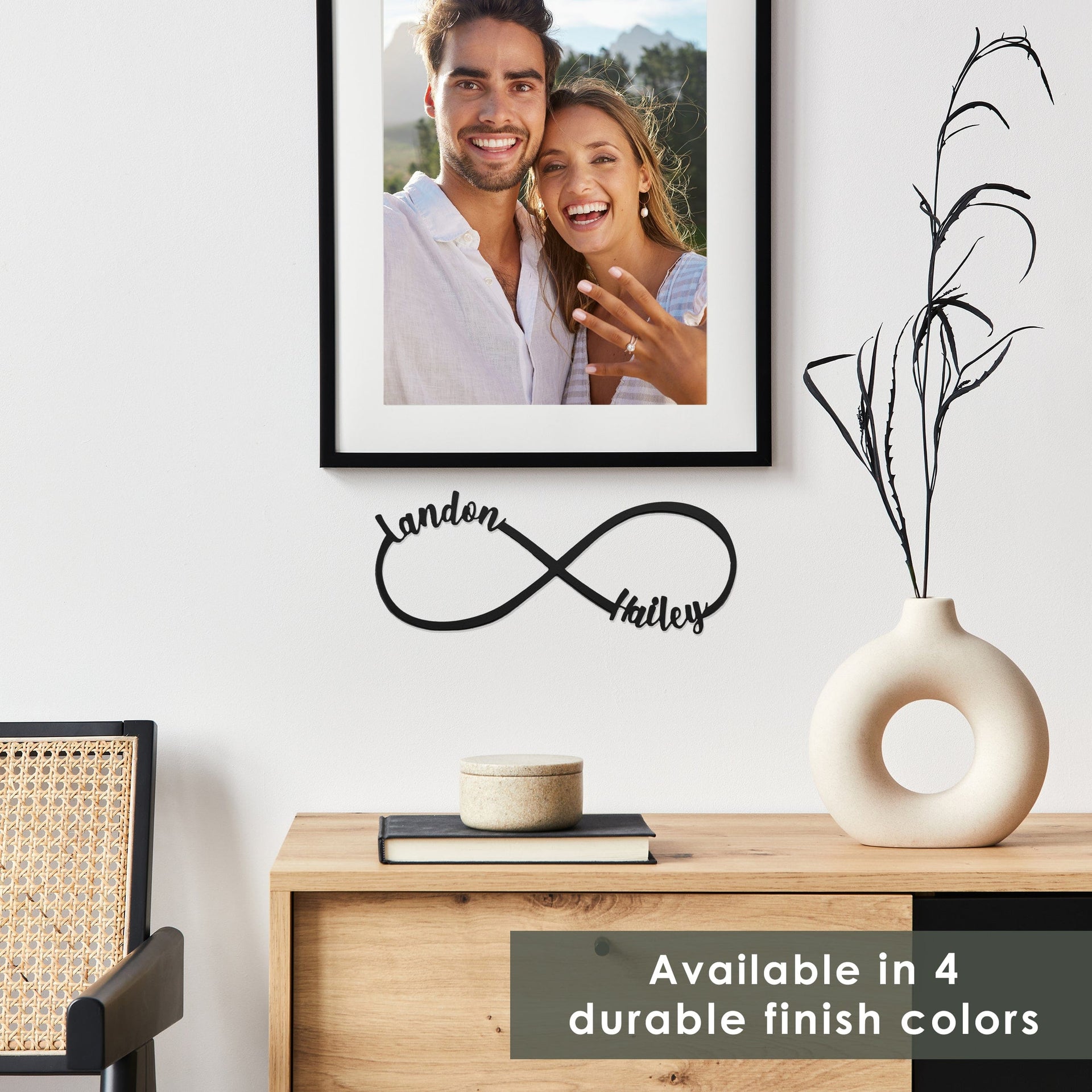 [COL] Infinity Sign- bedroom wall decor for couples, anniversary and wedding, eternity symbol