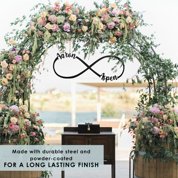 [COL] Infinity Sign- bedroom wall decor for couples, anniversary and wedding, eternity symbol