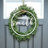 [COL] Minimalist Custom Circle 2 Styles - Script Personalized Metal for Home Decor