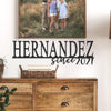 [COL] Our Happy Family  - 2 Styles Personalized Family Name Signs For Home Decor