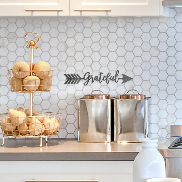 [COL] Sweets Arrow - 5 Styles - Personalized Metal Name Sign for Wall Decor