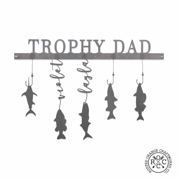 [COL] Reely Great Family Names Fish Sign Personalized - Father's Day, Dad, Grandpa
