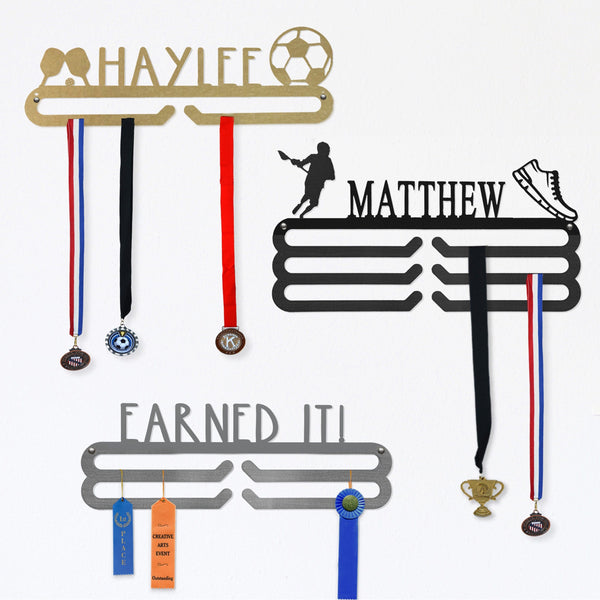 [COL] Medal Holder - 30+ Styles - Medal Hanger Holder Display Rack for Awards or Ribbons