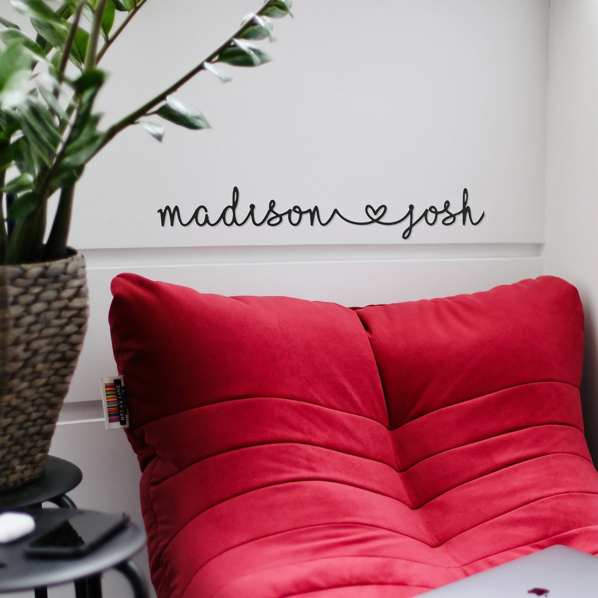 [COL] I Heart You - Couples Love Decor Wall Art for Bedroom Above Bed Gift