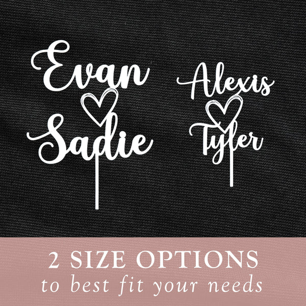 [COL] Wedding Cake Topper for Couples - Personalized Cake Topper for Anniversaries and Weddings - Mr and Mrs Cake Topper Decorations Wedding Cake Toppers