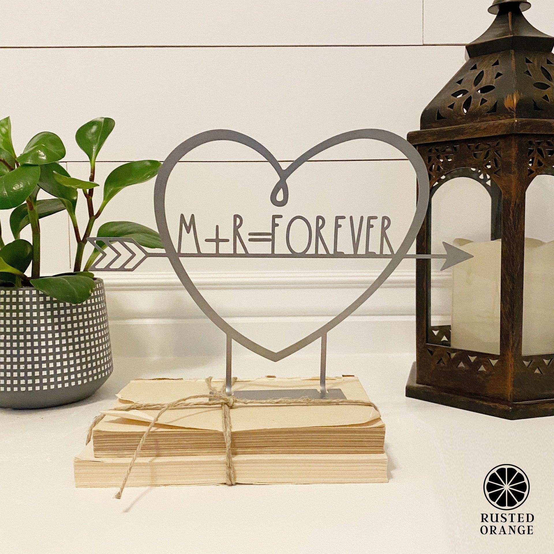 [COL] Conversation Hearts - Valentines Day Tabletop Decor Gift for Him or Her