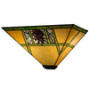 Rustic Mission Pine Cone Sconce