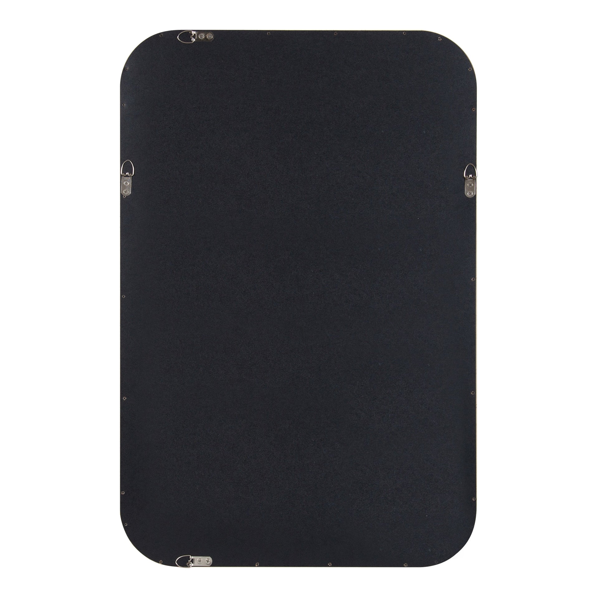 Hutton Wood Framed Radius Rectangle Mirror