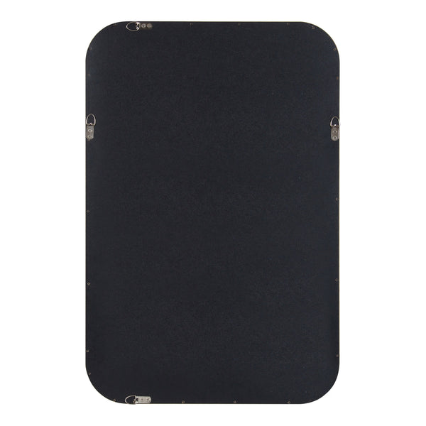 Hutton Wood Framed Radius Rectangle Mirror