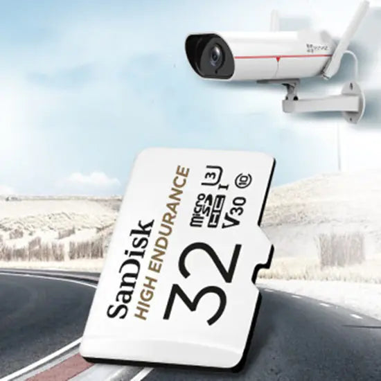 32GB SD Memory Card for Dash Cam & Action Camera
