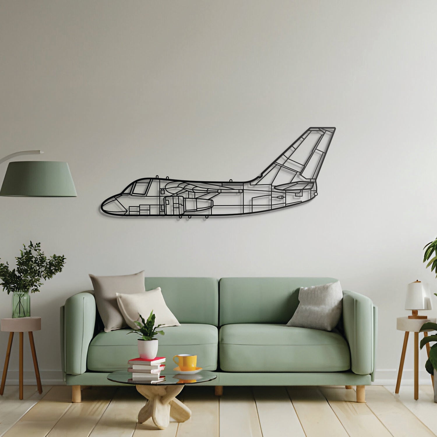 S-3 Viking Metal Aircraft Wall Art - NCP0393