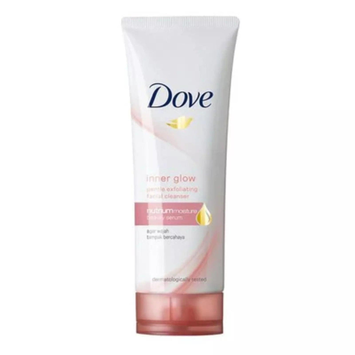 6 Pack Dove Inner Glow Gentle Exfoliating Facial Cleaner 100 Grams