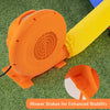 750W Air Blower (1.0HP) for Inflatables with 25 feet Wire and GFCI Plug