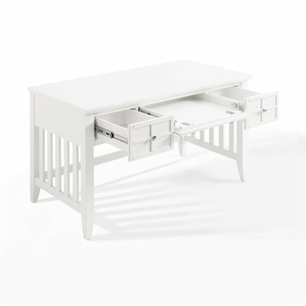 Crosley Adler  Elegant Computer Desk in White Finish (CF6508-WH)