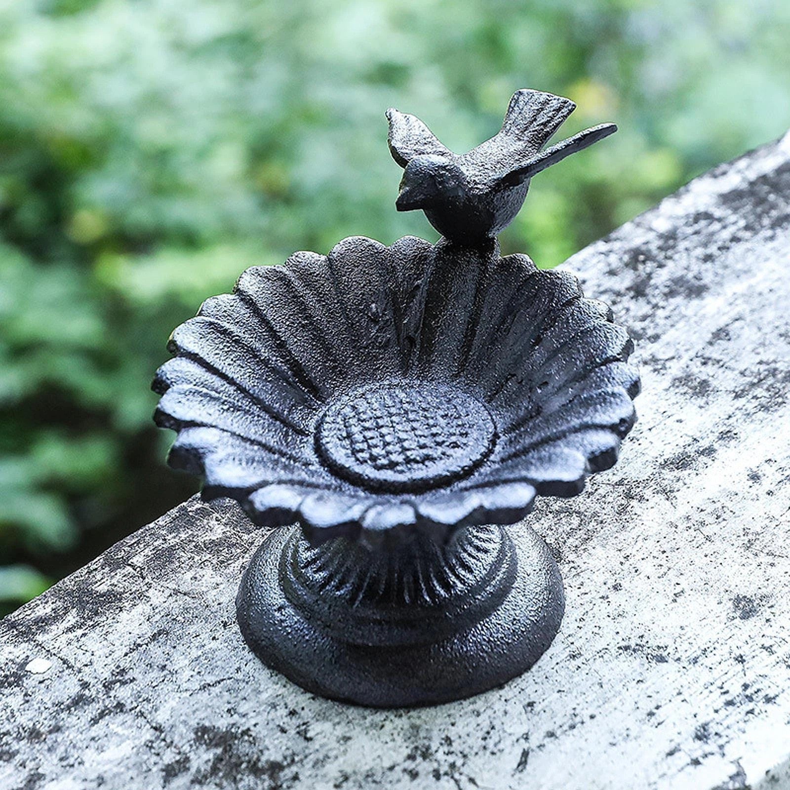 Cast Iron Bird Feeder