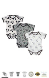 Sofie & Sam Organic Cotton 3 pack Bodysuits, Size 12/18 Months - 12-18 Mo/Multicolor