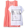 Dream Star Little Girls Short Top W/Duster Vest-Full 2 Pc Set, Size 5 - M/5/ Multicolor