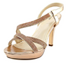 Style & Co. Sandrah Women Bronze Platform Sandal, Size 9 - 9/Gold
