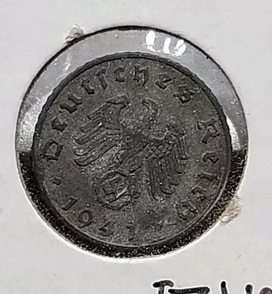 1941 F Nazi Germany 5 Pfennig