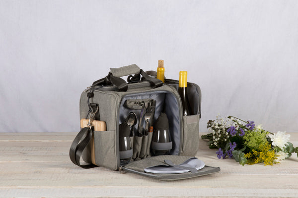 Malibu PT Frontier Edition Picnic Basket Cooler for 2 Picnic Time Family of Brands