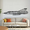 RF-35 Draken Metal Aircraft Wall Art - NCP0194 - 19.3" - 49 cm