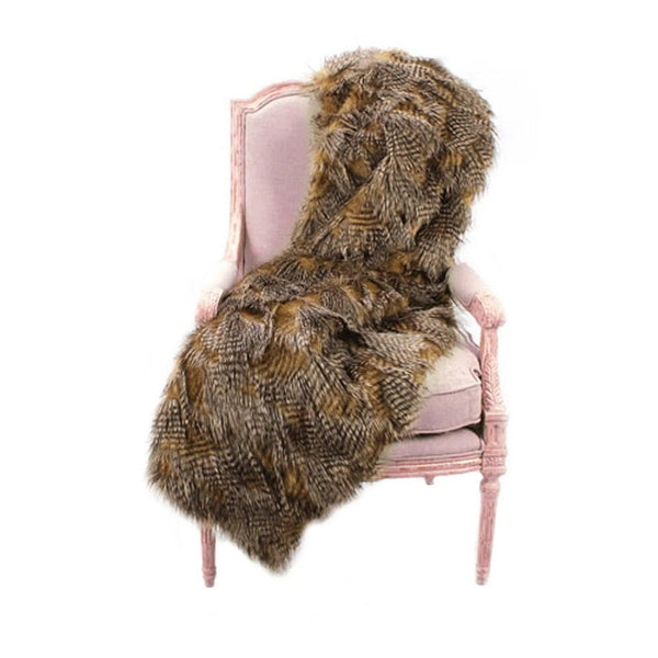 Fur Throw 'Saber Carmello' - Gifts for You 'n Me