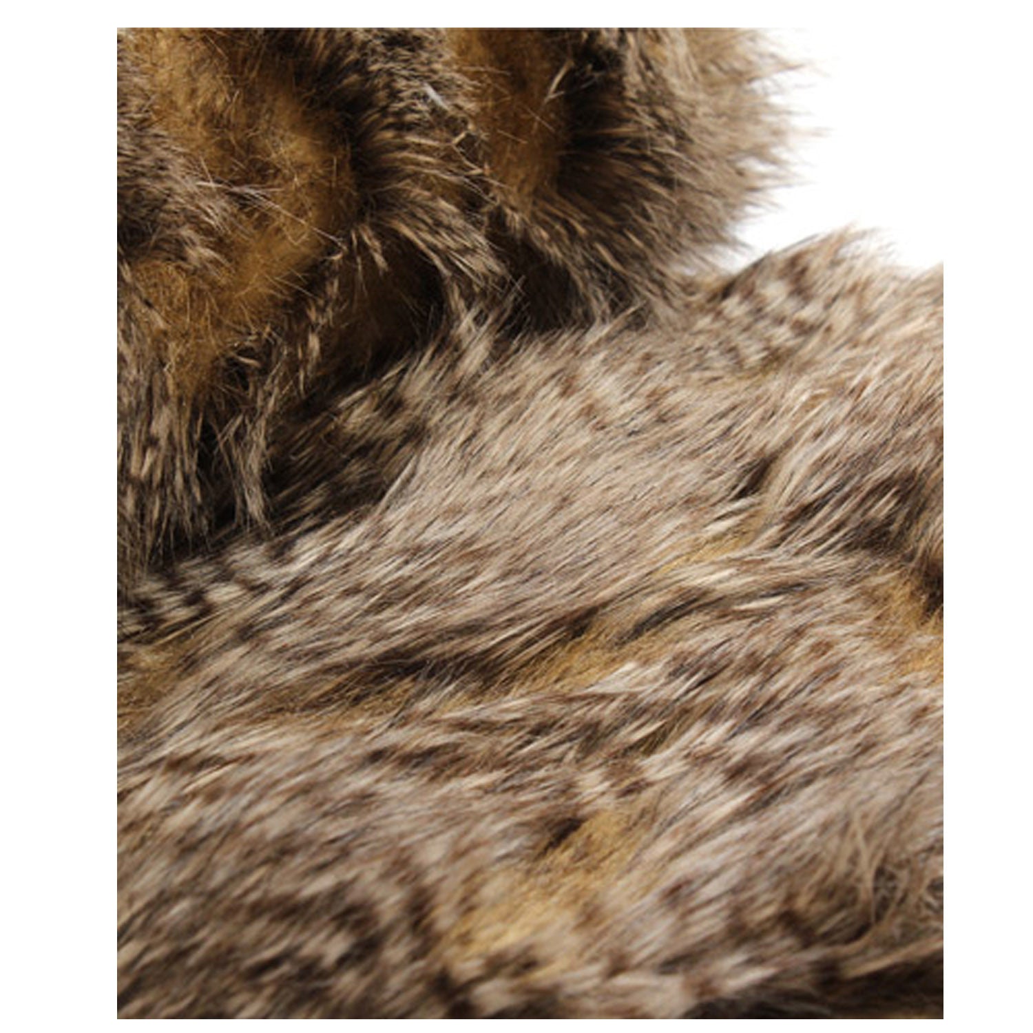 Fur Pillow 'Saber Carmello'