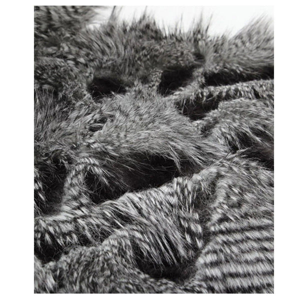 Fur Throw 'Saber Sterling' - Gifts for You 'n Me