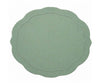 Sage Green Placemats - Embroidered
