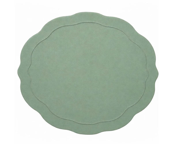 Sage Green Placemats - Embroidered