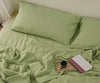 Sage Green 100% Linen Deep Pocket Sheet Set