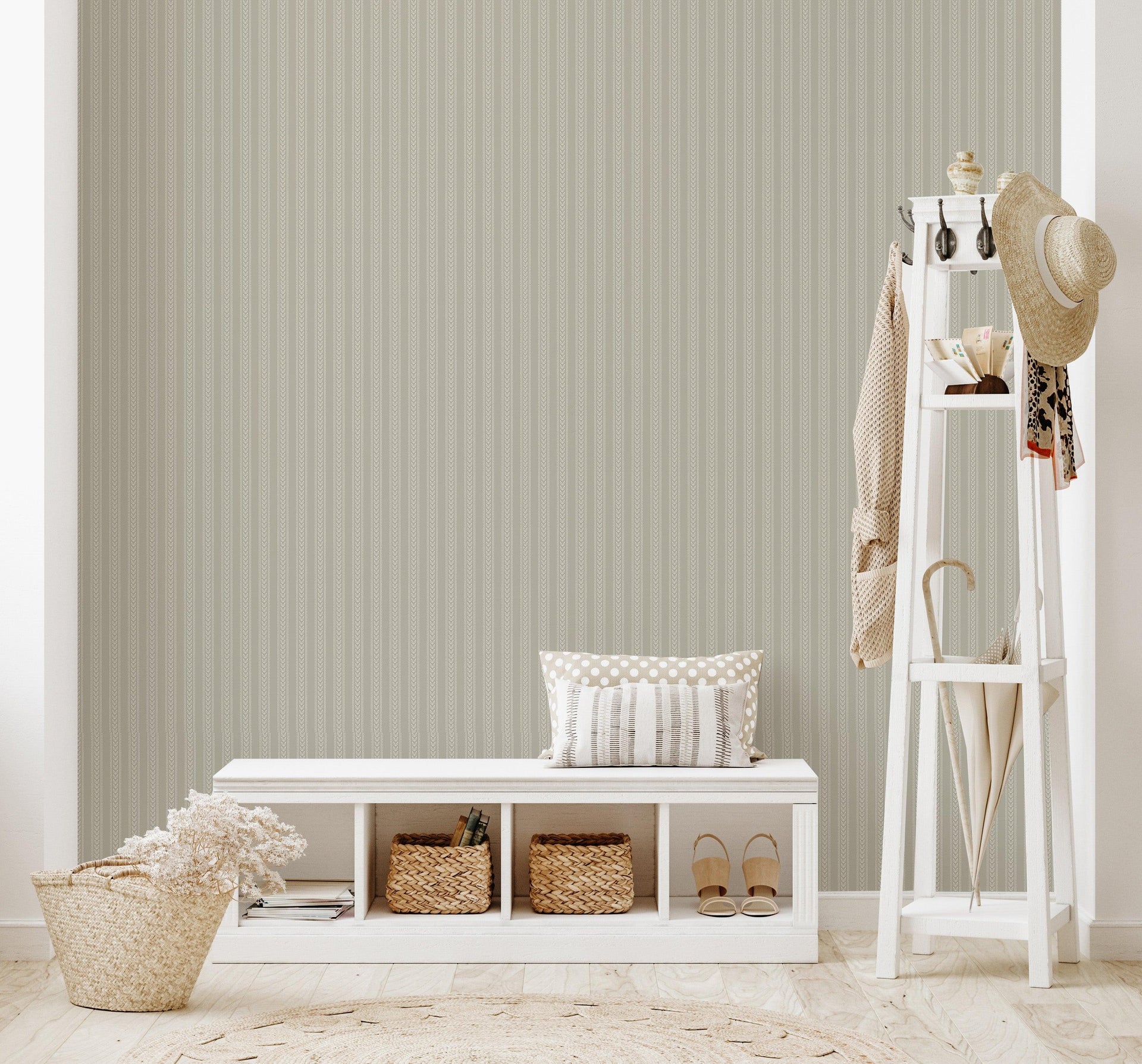 Elovie Wallpaper by Quirky Paisley Designs