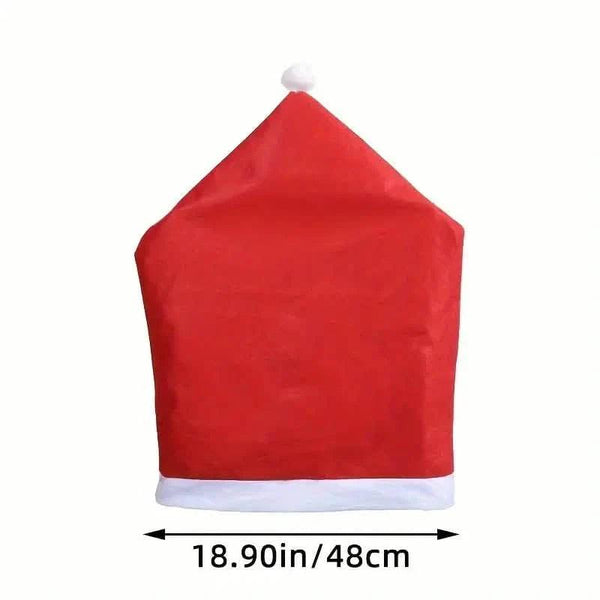 Santa Hats Dining Chair Covers Slipcover