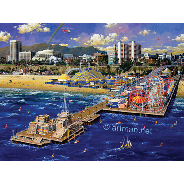 Alexander Chen - Santa Monica Pier (FB)