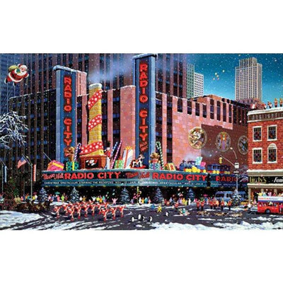 Alexander Chen - Santa Comes to New York (FB) (UNFRAMED)