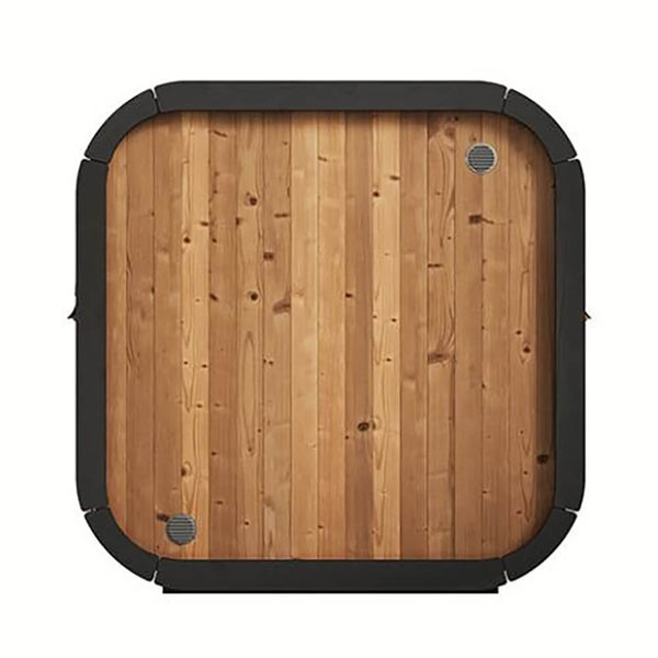 SaunaLife Model CL5G 4-Person Cube-Series Luxury Wooden Outdoor Home Sauna Kit [SL-MODELCL5G] (SAK91835)