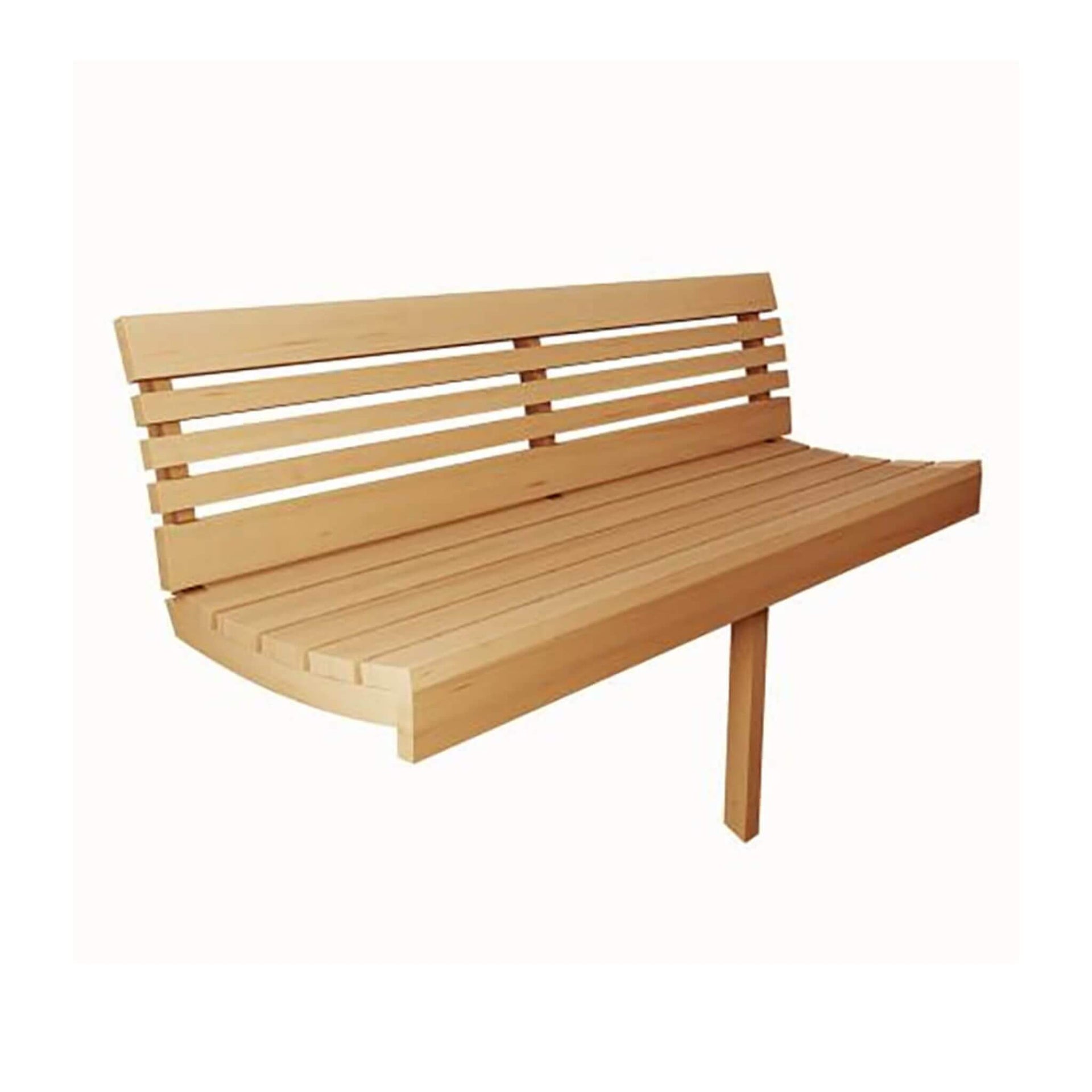 SaunaLife Model E7G Ergo Series 4-Person Outdoor Sauna Barrel With Glass Front [SL-MODELE7G] (SAK81934)