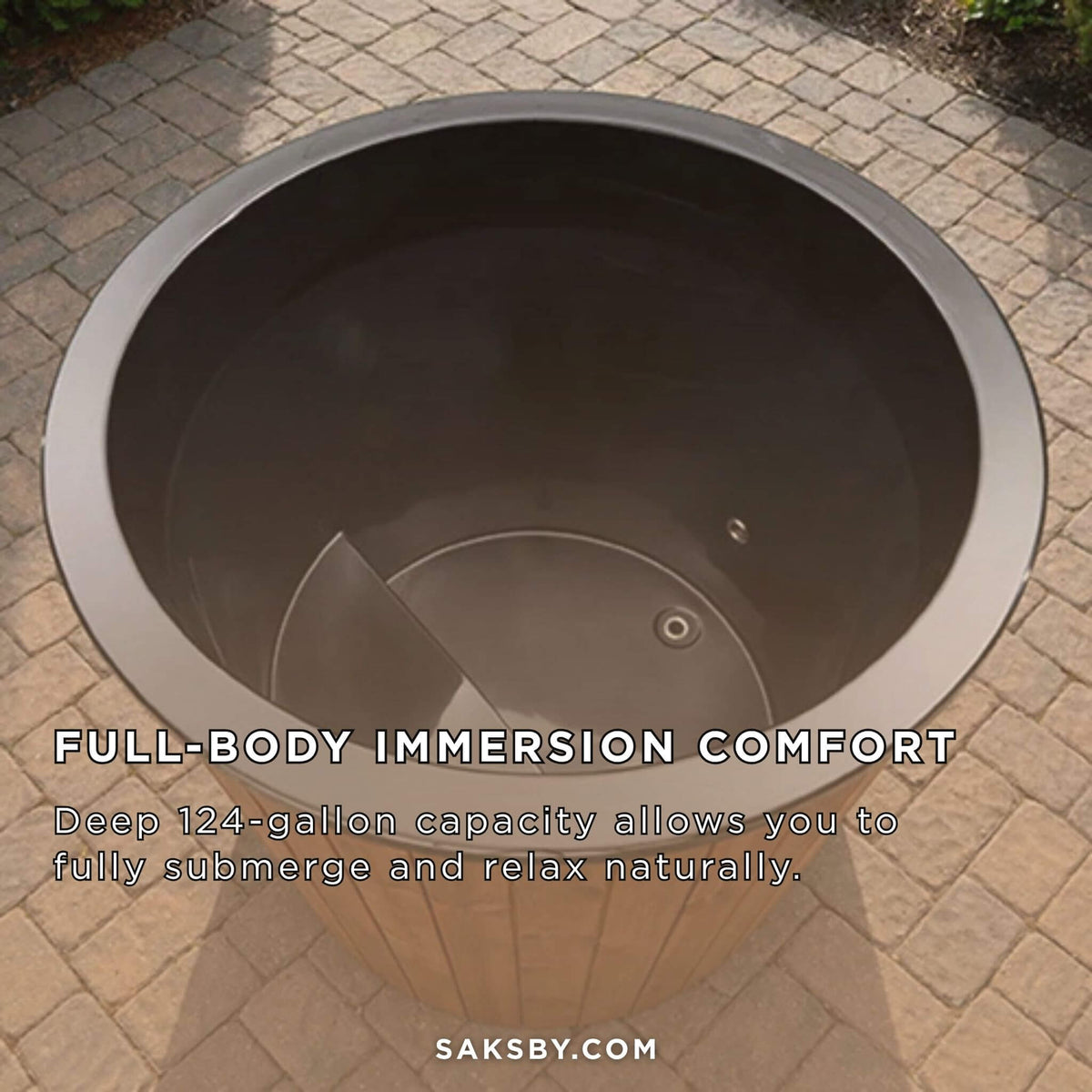 SaunaLife Model S1N/B 1-Person Cold/Hot Immersion Tub [MODEL-S1N/B] (SAK26485)