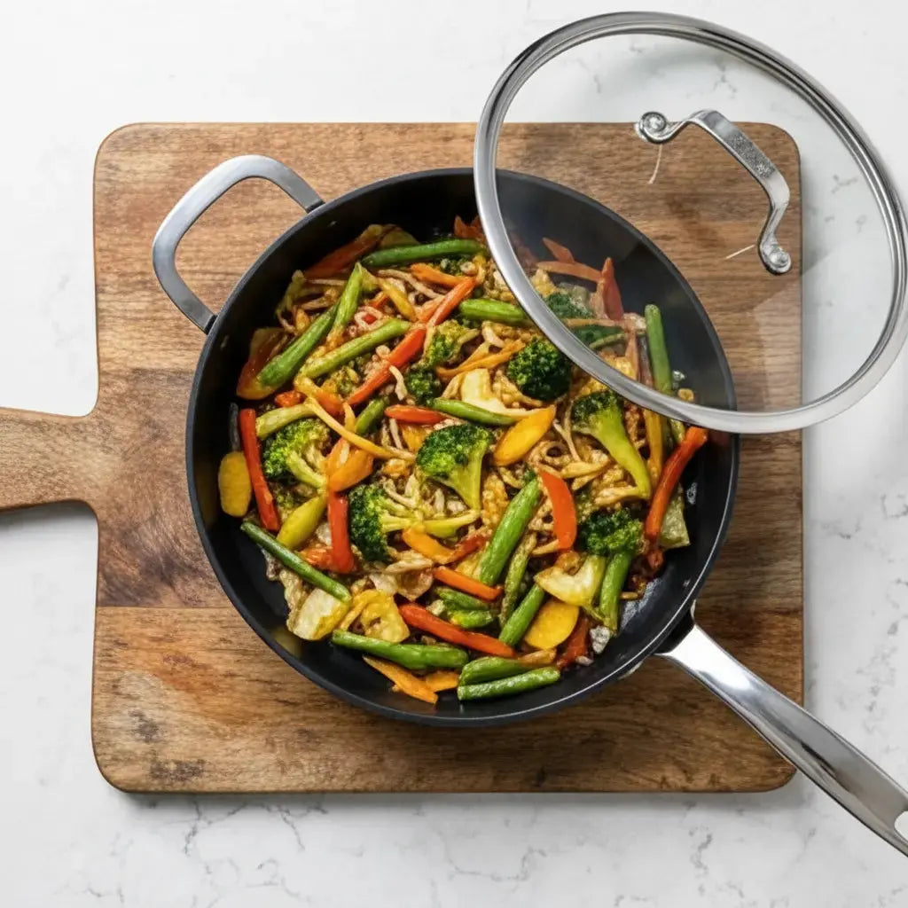 Ceramic Nonstick Sauté Pan, 4-Qt
